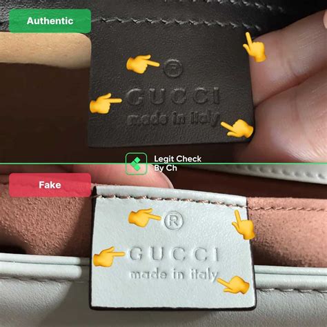 how to spot a real gucci bag|counterfeit gucci.